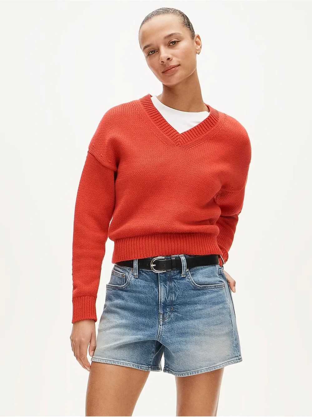 J. Crew Light Wash Denim Jean Shorts - Blue